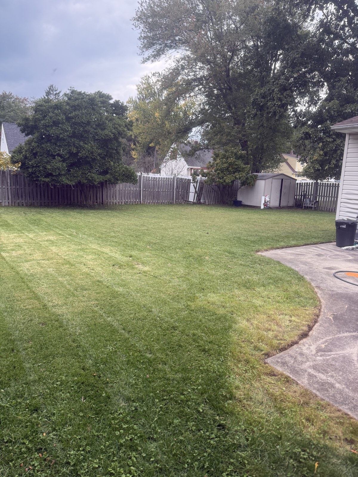 Lawn mowing